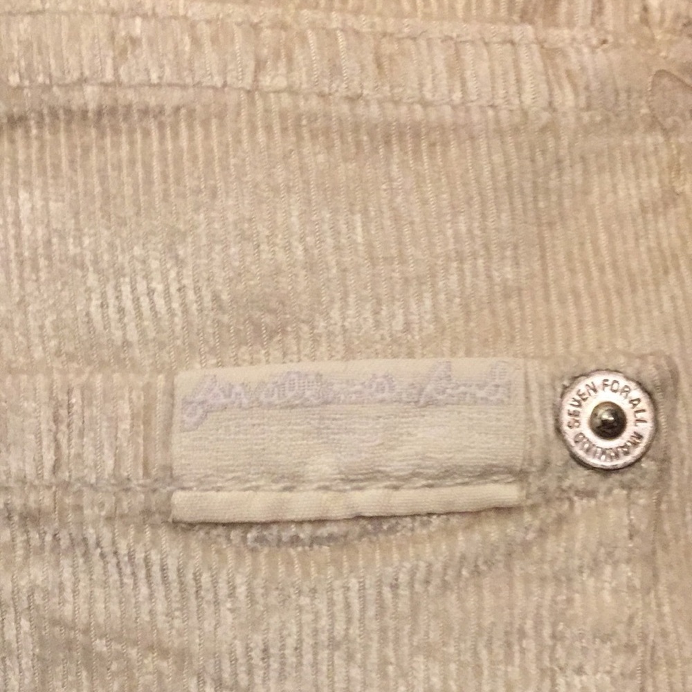 Designer 7 For All Mankind, winter white, Size 28 - Picture 7 of 8